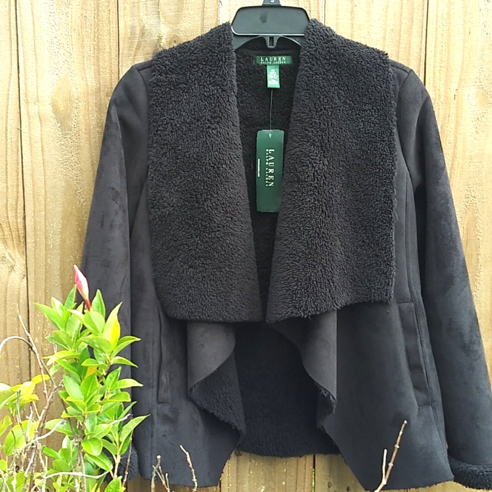 Lauren Ralph Lauren Faux Suede Jacket